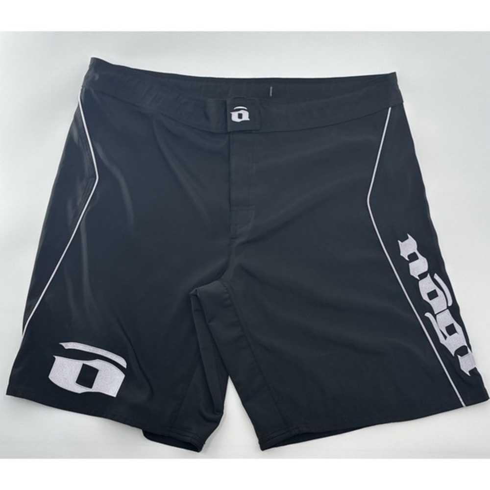 Nogi Volt‎ Shorts Men's XXL Black Heavy Stitch Grappling Jiu Jitsu BJJ MMA UFC